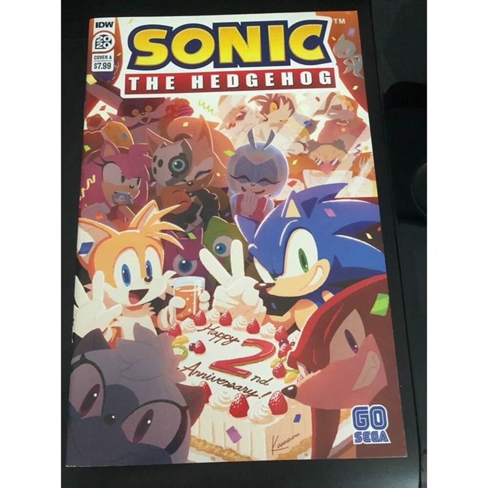 SONIC The HEDGEHOG Comic Book IDW July 2020 Annual Cover A-HTF- VF+